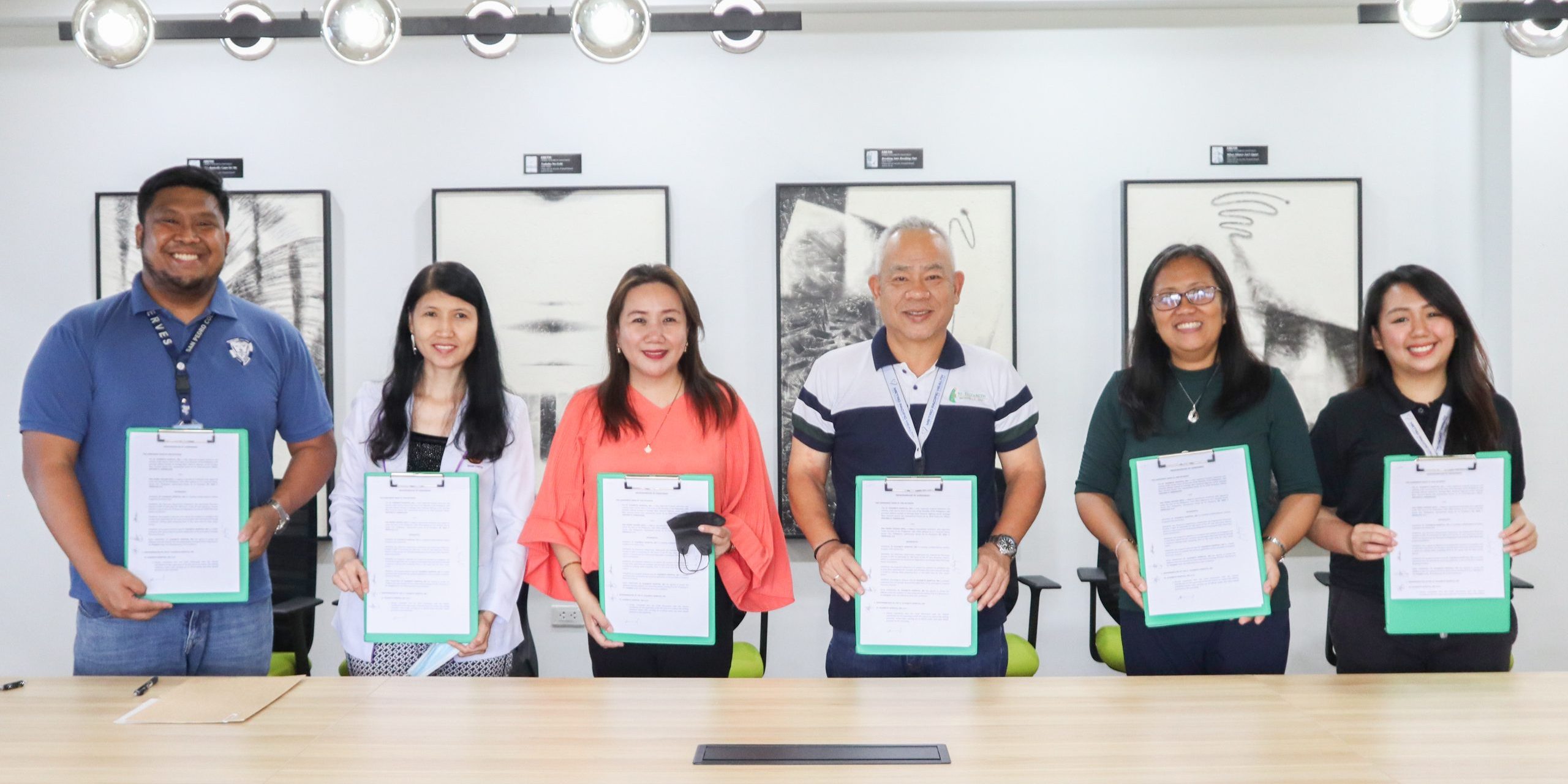 MOA Signing of San Pedro College – Pharmacy department & St. Elizabeth ...