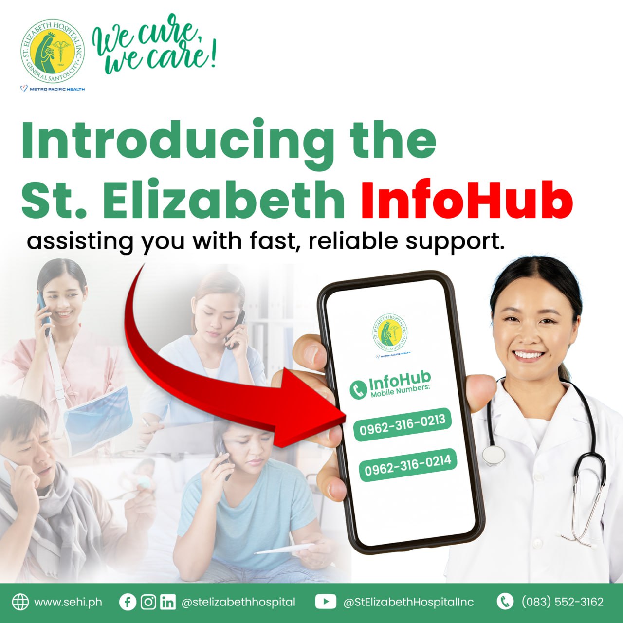 Introducing the St. Elizabeth InfoHub — Fast Connections. Right Support